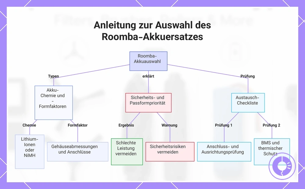 Anleitung zur Auswahl des Roomba-Akkuersatzes