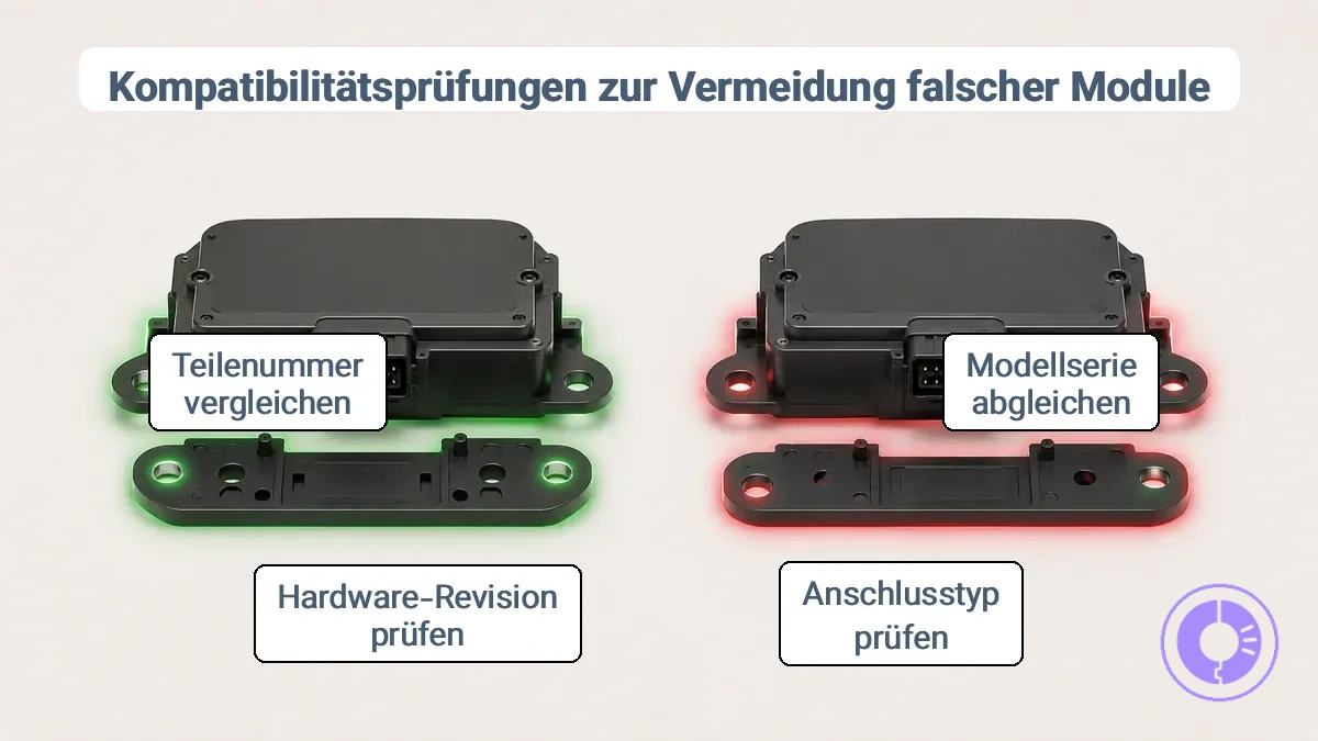 Roomba-Modul-Kompatibilitäts-Checkliste