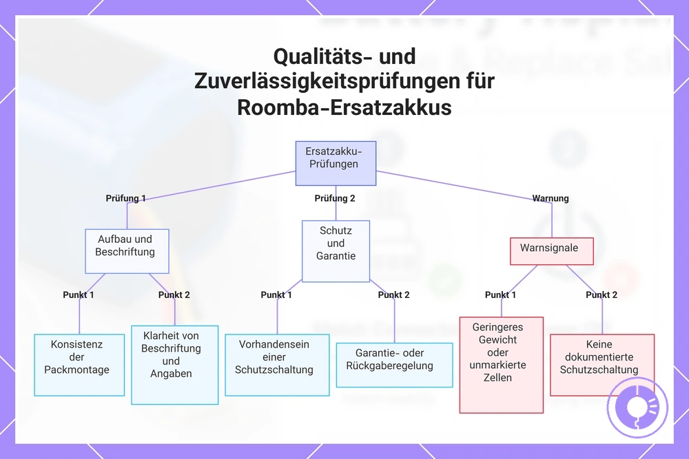 Qualitäts- und Zuverlässigkeitsprüfungen für Roomba-Ersatzakkus