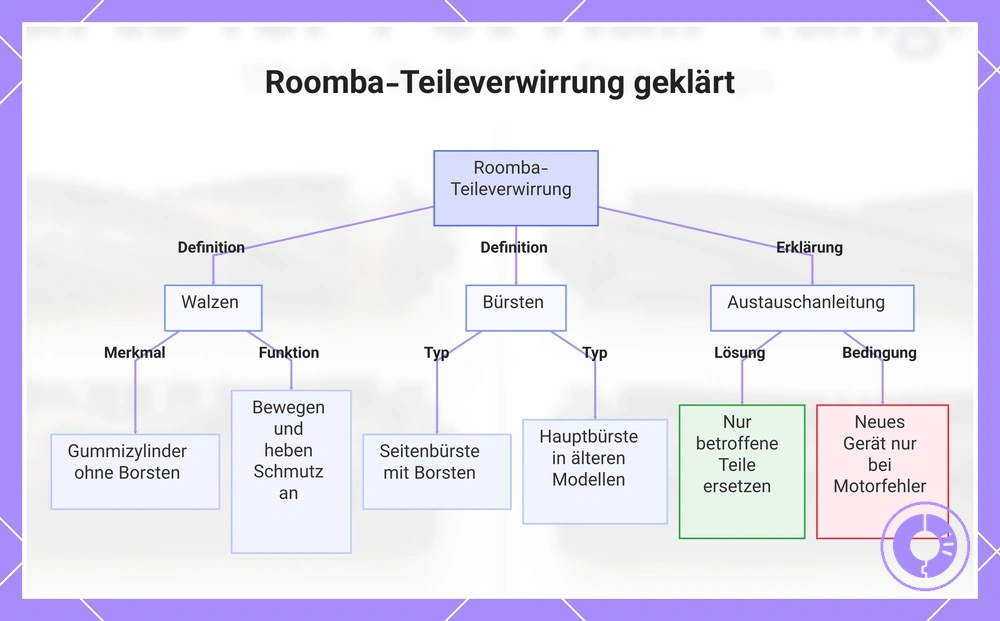 Roomba-Teileverwirrung geklärt