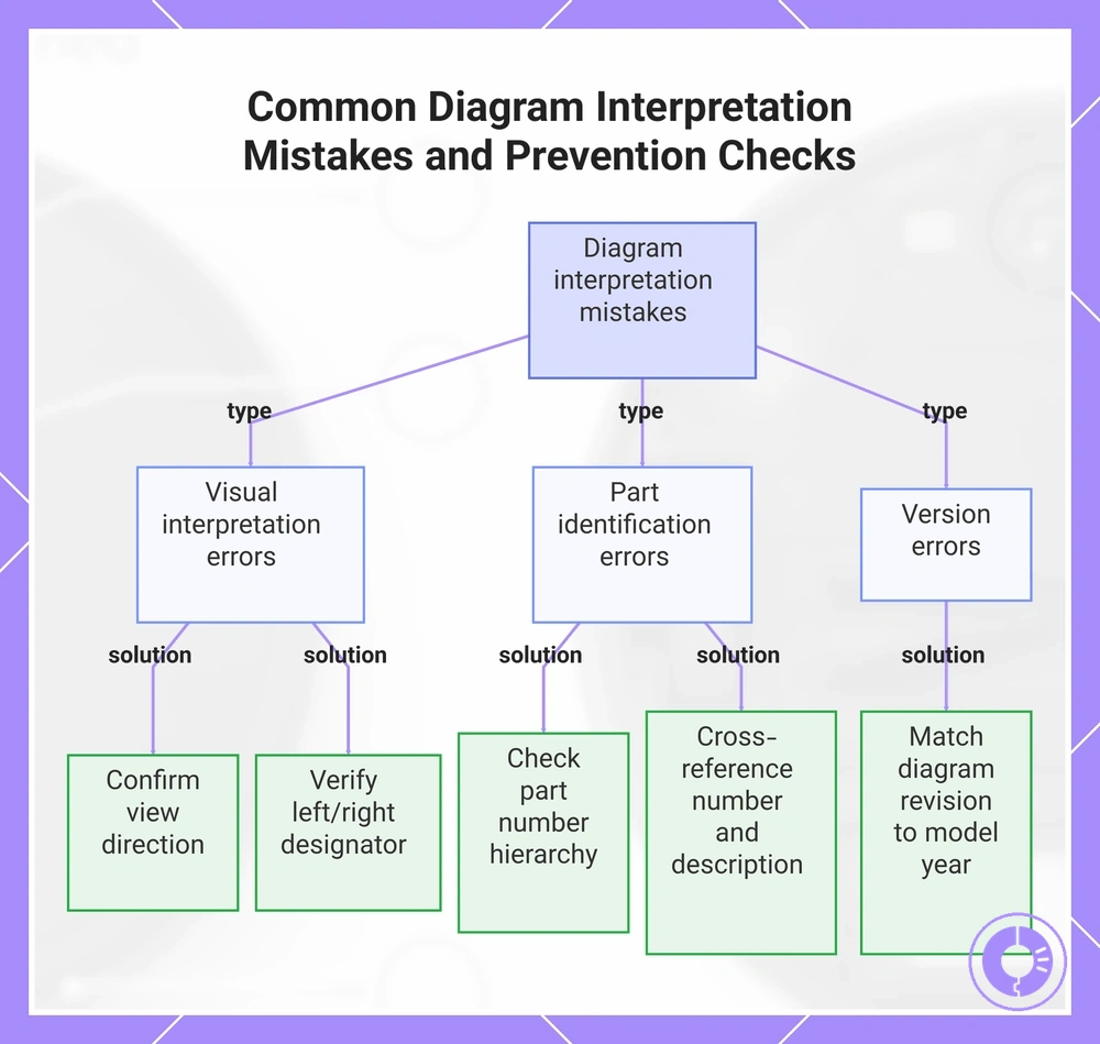 Common Diagram Interpretation Mistakes and Prevention Checks