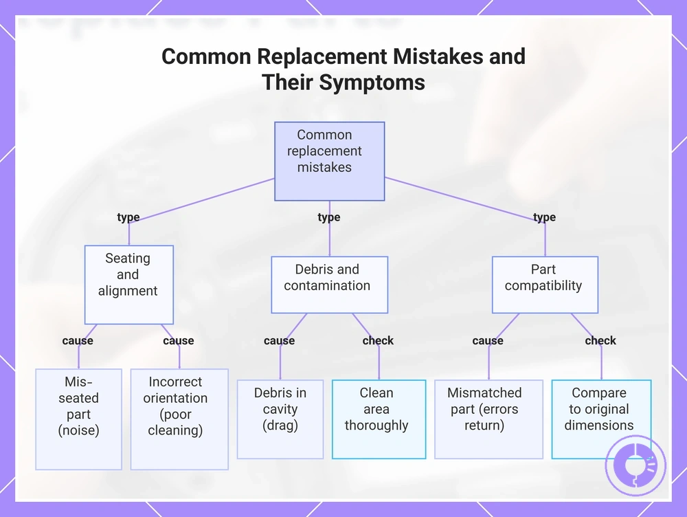 Common Replacement Mistakes and Their Symptoms