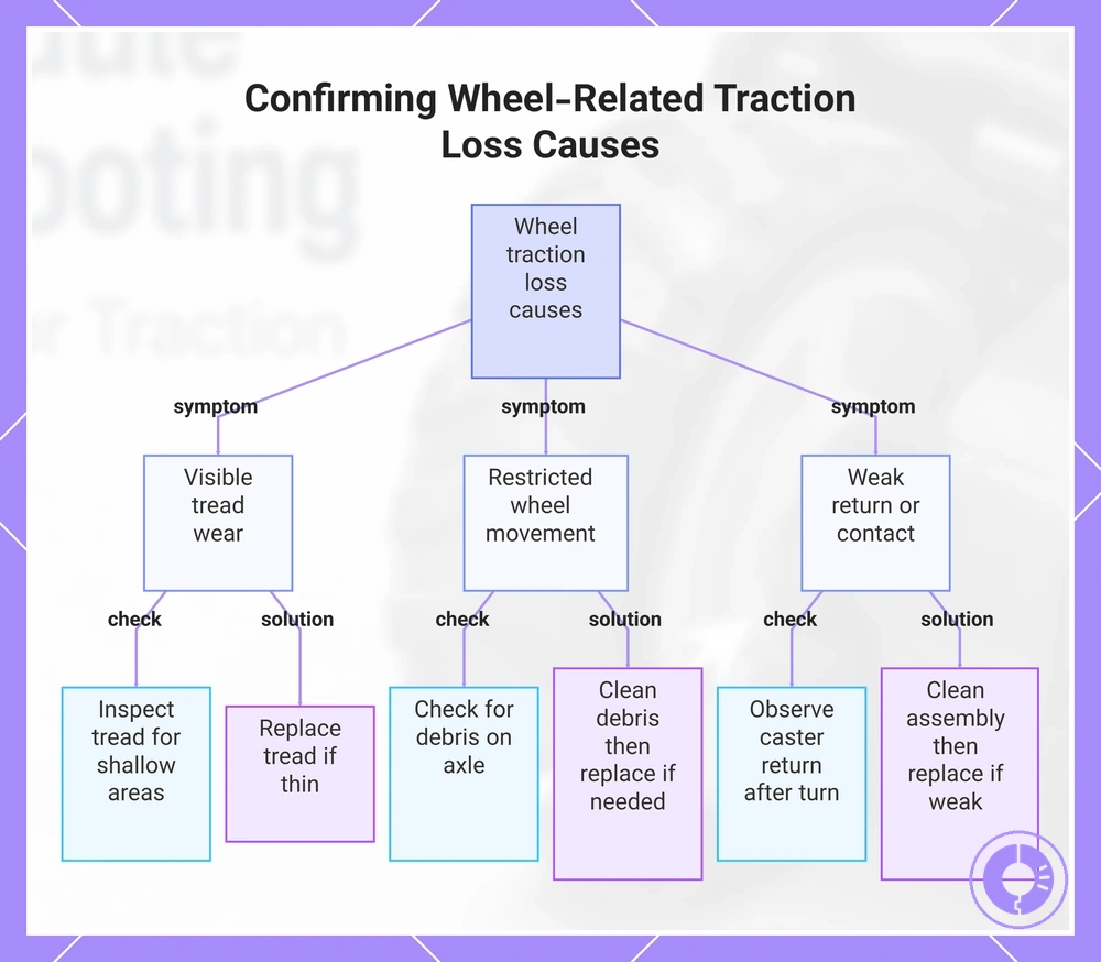 Confirming Wheel-Related Traction Loss Causes