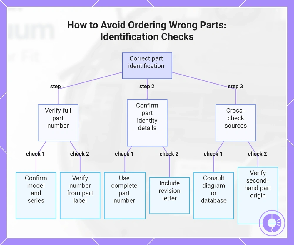 How to Avoid Ordering Wrong Parts: Identification Checks