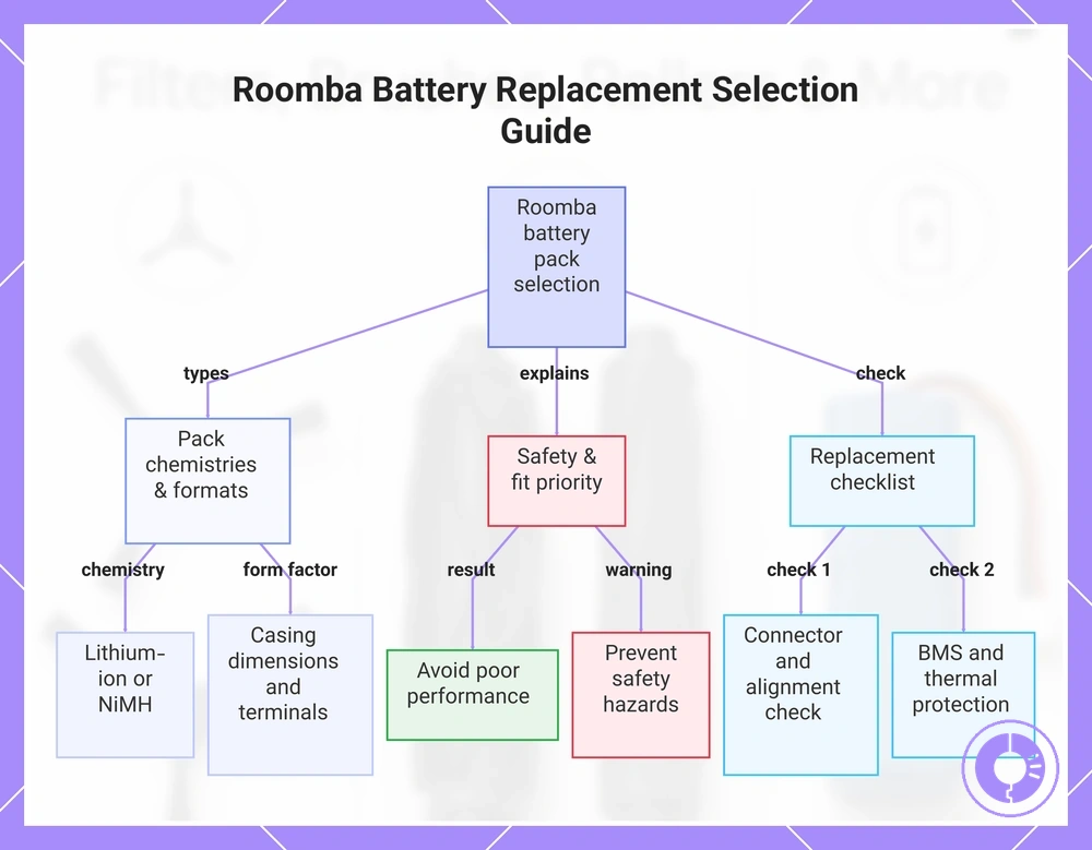 Roomba Battery Replacement Selection Guide