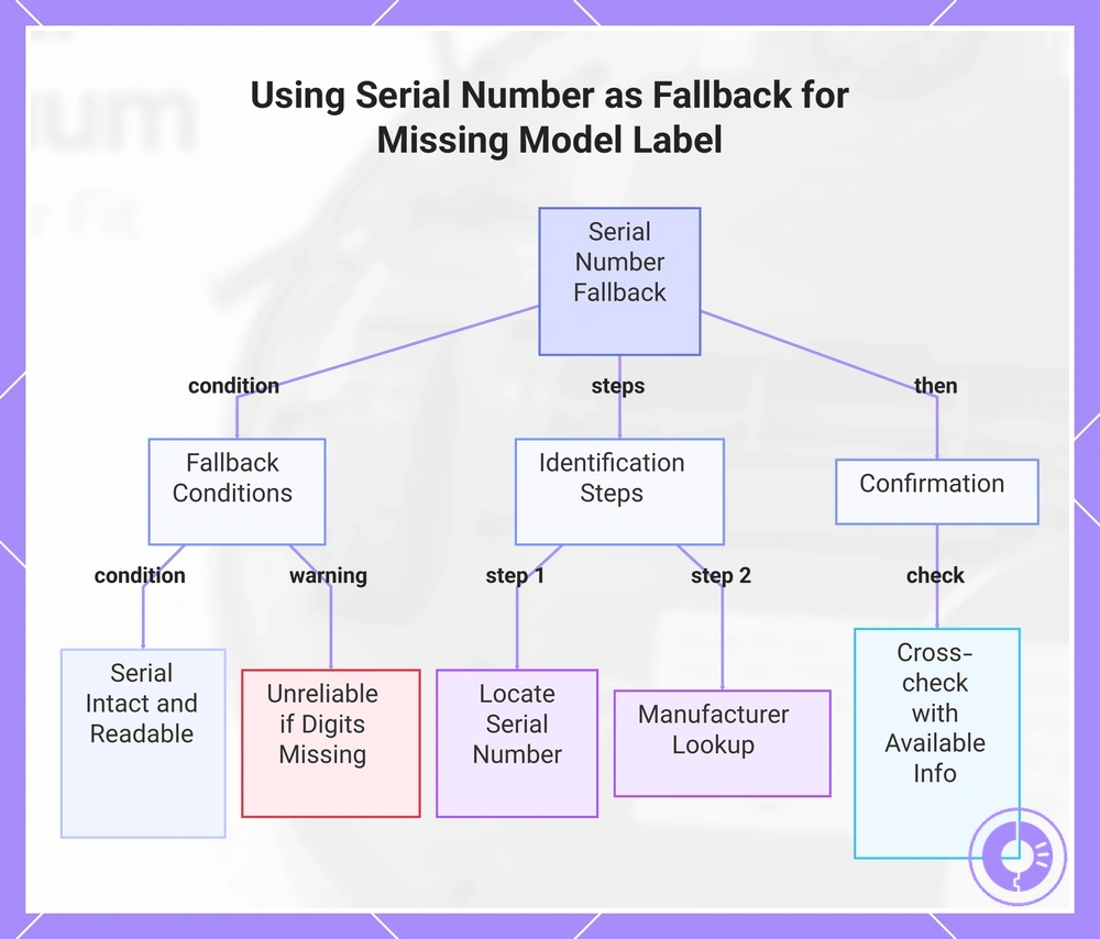 Using Serial Number as Fallback for Missing Model Label