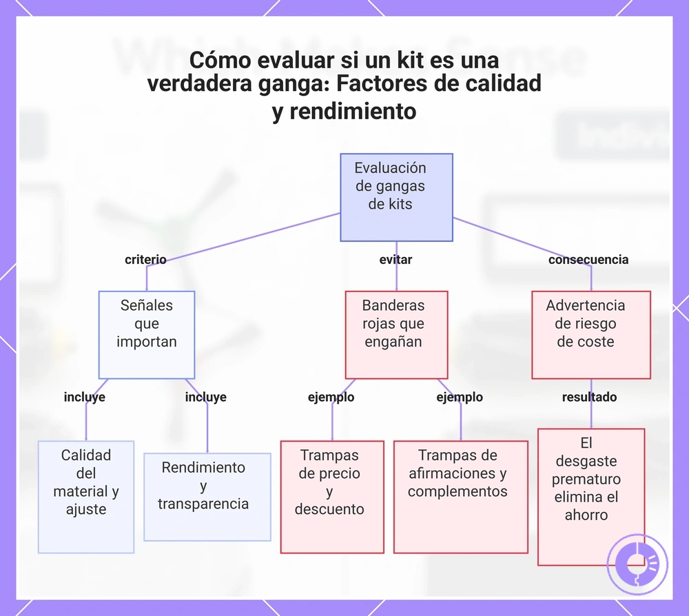 Cómo evaluar si un kit es una verdadera ganga: Factores de calidad y rendimiento