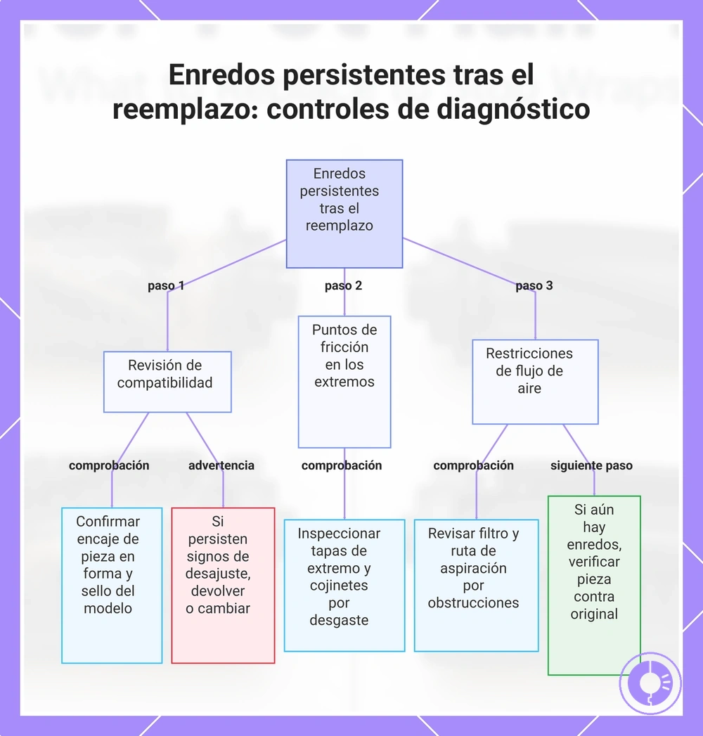 Enredos persistentes tras el reemplazo: controles de diagnóstico