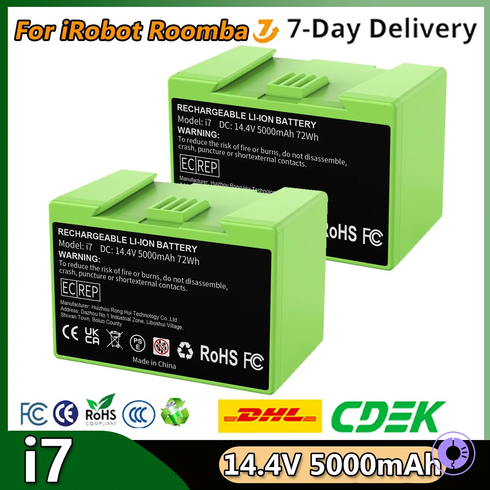 Batterie Roomba iRobot 3000mAh