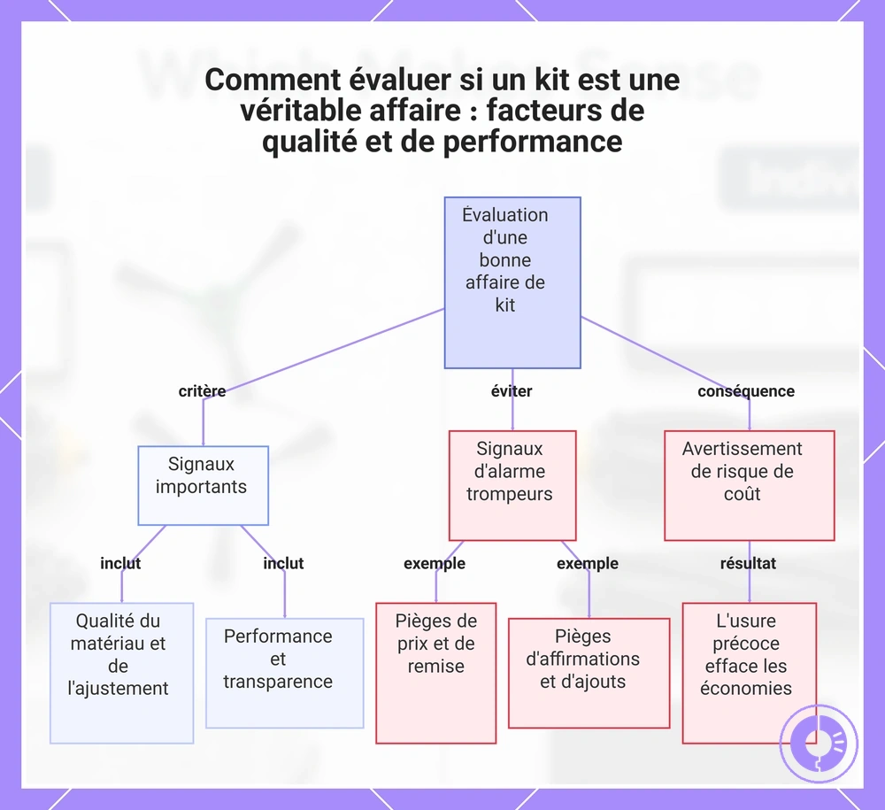Comment évaluer si un kit est une véritable affaire : facteurs de qualité et de performance
