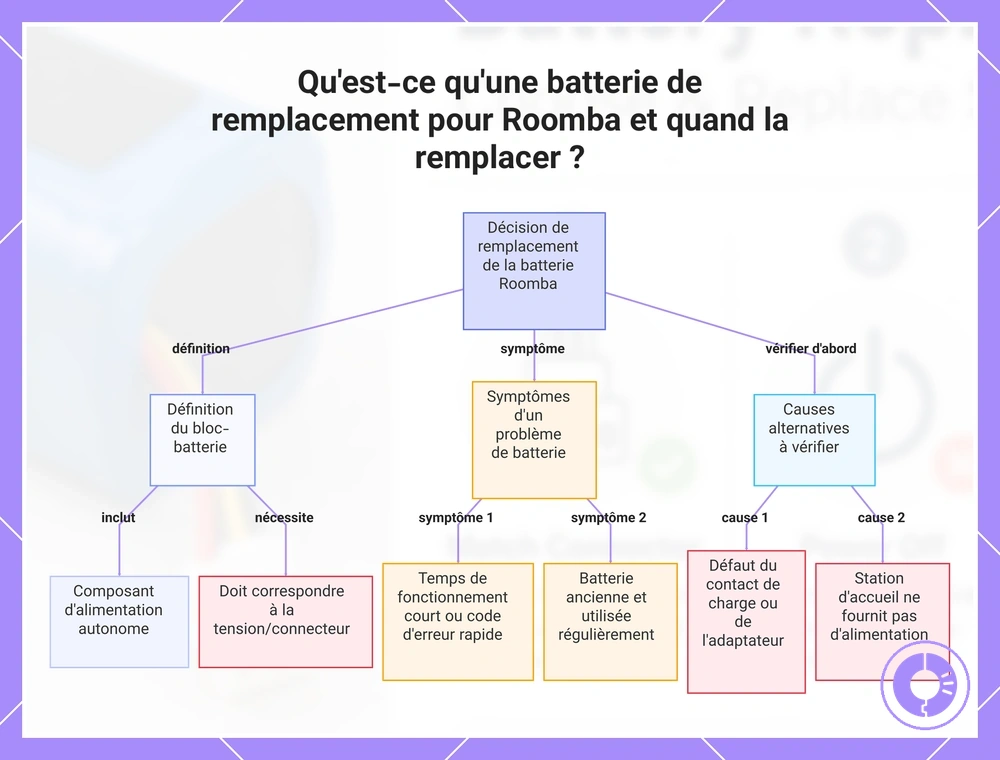 Qu'est-ce qu'une batterie de remplacement pour Roomba et quand la remplacer ?