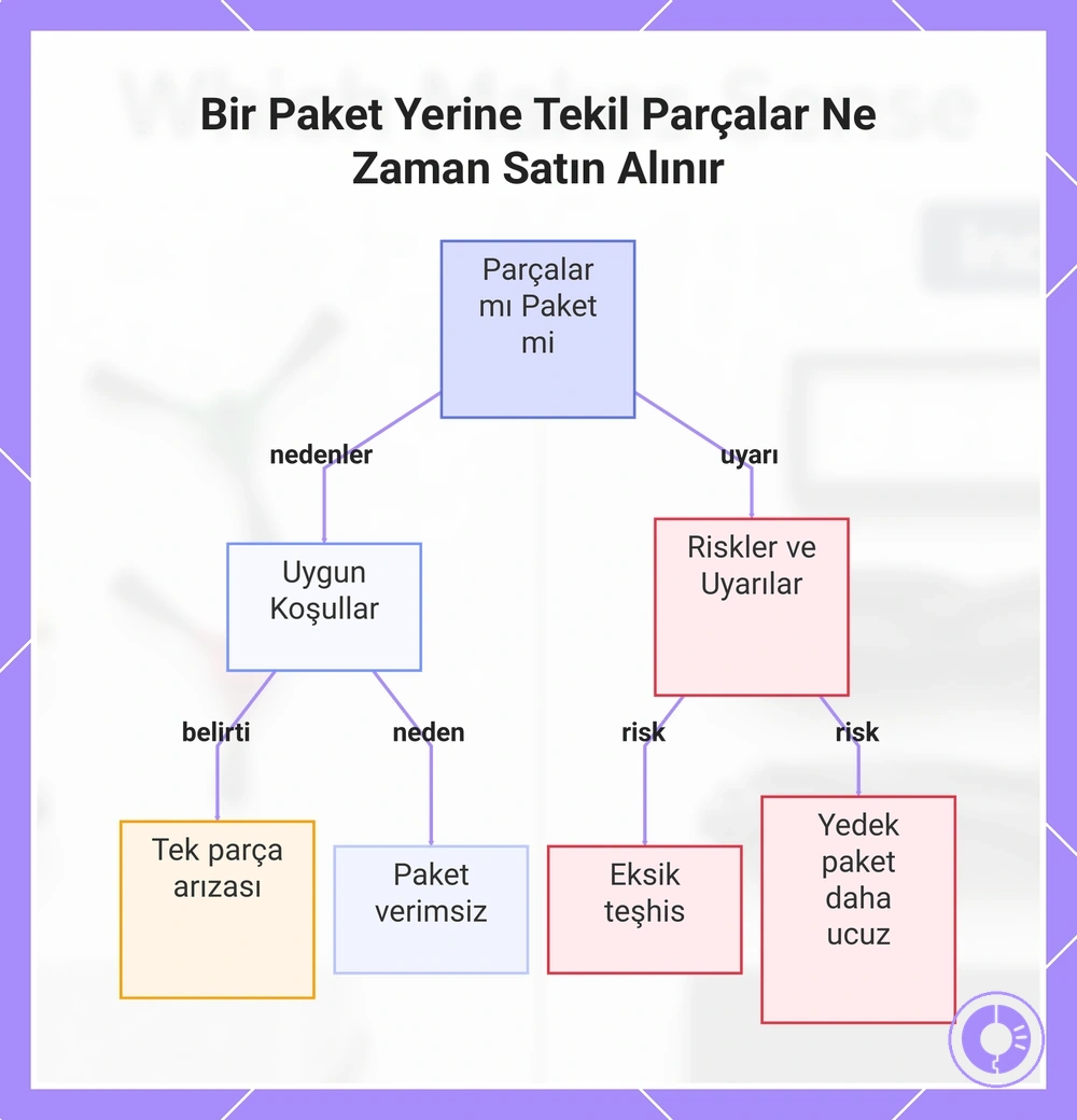 Bir Paket Yerine Tekil Parçalar Ne Zaman Satın Alınır