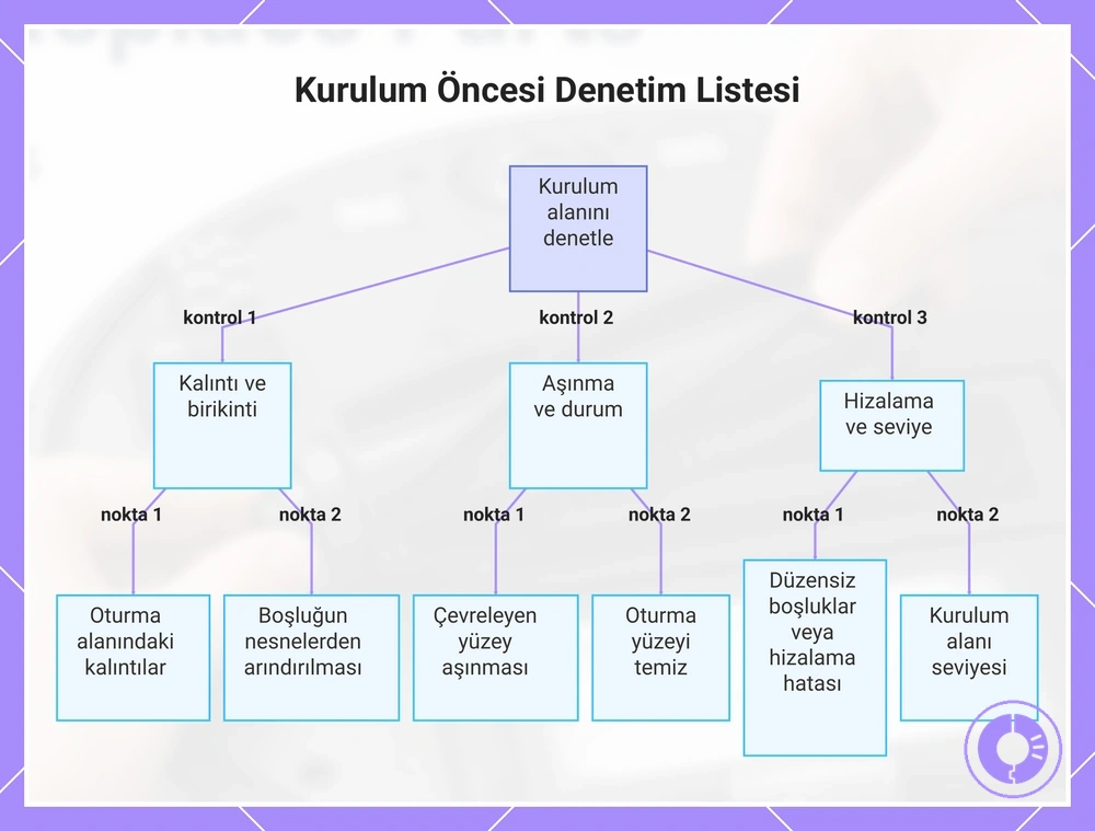 Kurulum Öncesi Denetim Listesi
