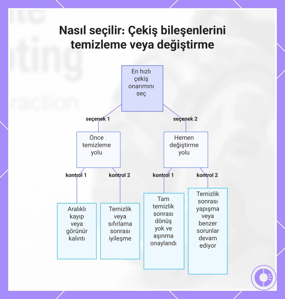 Nasıl seçilir: Çekiş bileşenlerini temizleme veya değiştirme