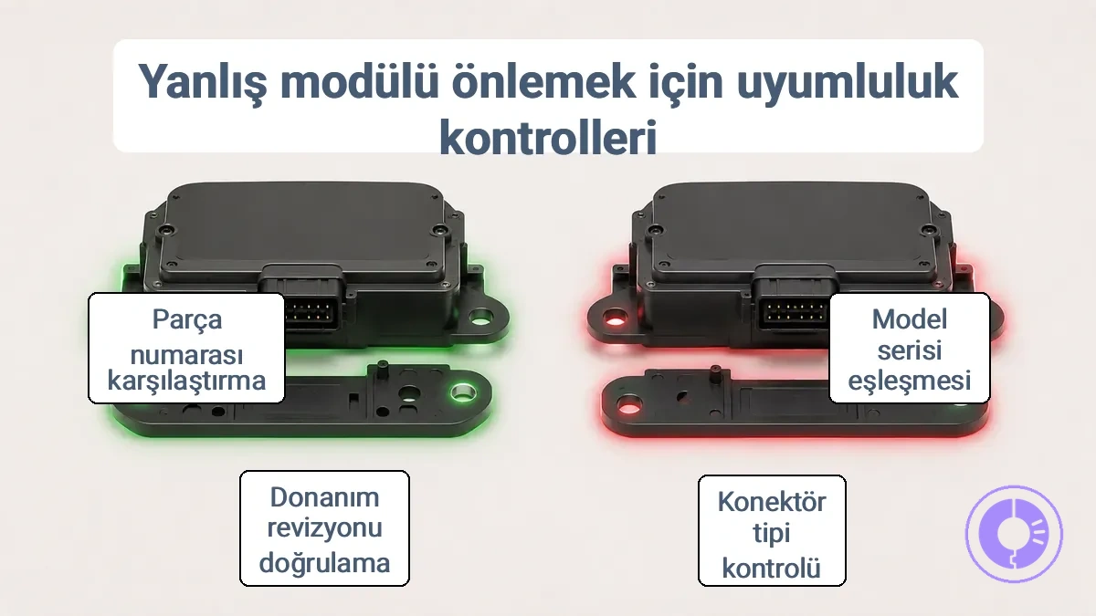 Roomba modül uyumluluk kontrol listesi