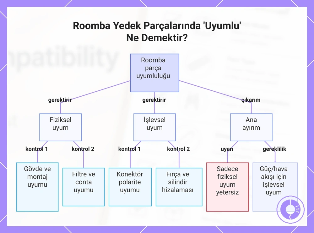 Roomba Yedek Parçalarında 'Uyumlu' Ne Demektir?