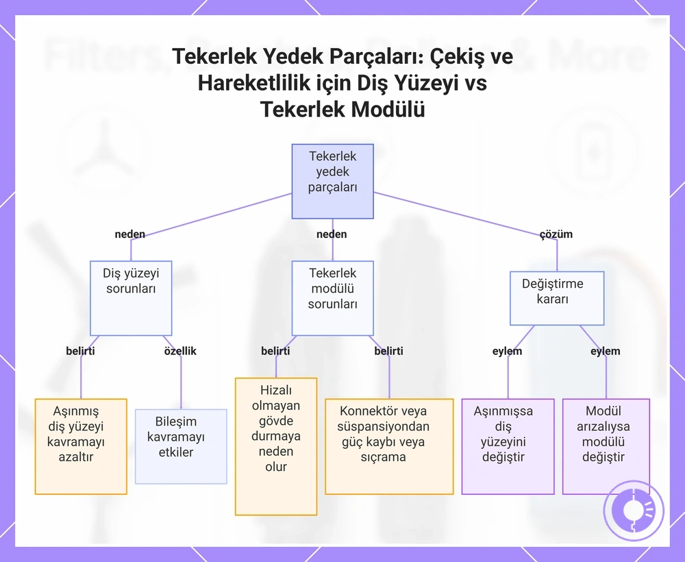 Tekerlek Yedek Parçaları: Çekiş ve Hareketlilik için Diş Yüzeyi vs Tekerlek Modülü