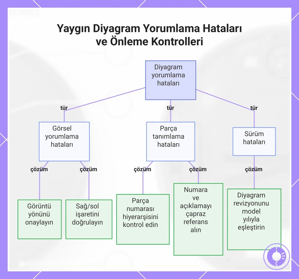 Yaygın Diyagram Yorumlama Hataları ve Önleme Kontrolleri